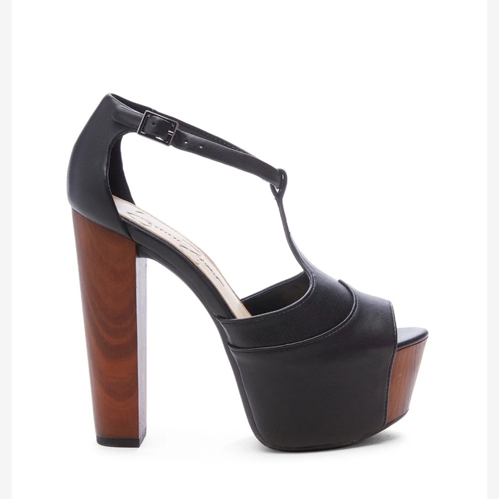 Elegant Black Platform Heels